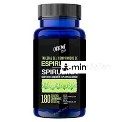 SPIRULINA 500MG 180COMP.BIO SIN GLUTEN VEGAN OKAMI BIO