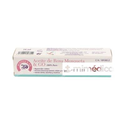ACEITE DE ROSA MOSQUETA ROLL-ON 15ML. PHARMA & GO