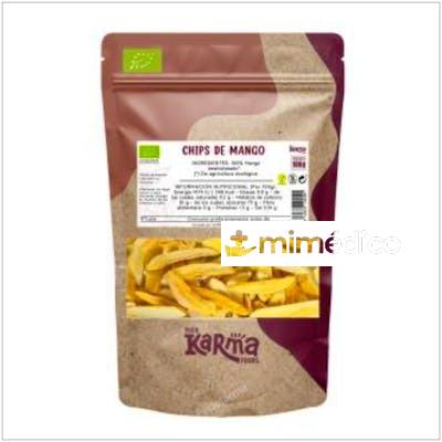 CHIPS DE MANGO DESHIDRATADO 100GR. ECO SGE VEGAN KARMA