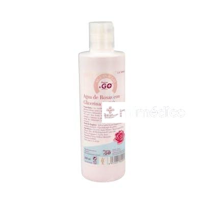 AGUA DE ROSAS + GLICERINA 250ML. PHARMA & GO
