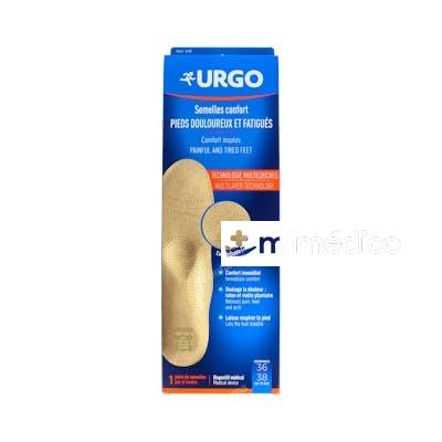 URGO PLANTILLAS  CONFORT TALLA 36/38 URGO