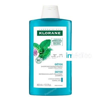 CHAMPU DETOX MENTA 400ML. KLORANE