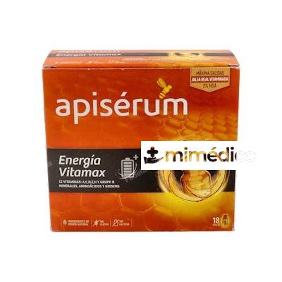 APISETUM ENERGIA VITAMAX 18VIALES APISERUM