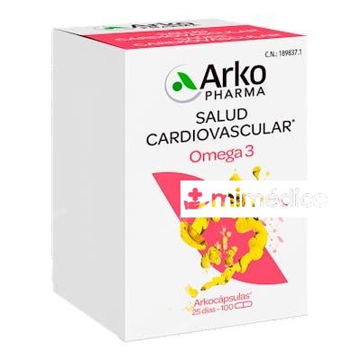 ACEITE DE PESCADO OMEGA 3 100ARKOCAPSULAS. BIO ARKOPHARMA