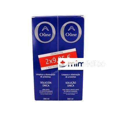 OUNE SOLUCION UNICA LENTILLAS PACK 2X360ML. OUNE