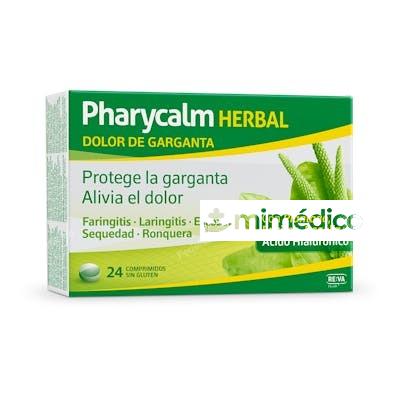 PHARYCALM HERBAL DOLOR DE GARGANTA 24COMP. REVA-HEALTH