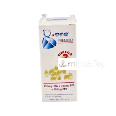 Q.ORE PREMIUM OMEGA 3 60PERLAS ANROCH