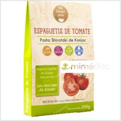 ESPAGUETIS DE TOMATE KONJAC 200GR. THE KONJAC SHOP