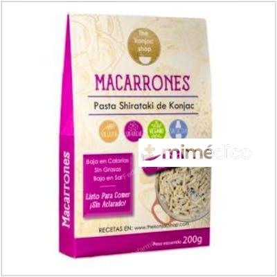 MACARRONES DE KONJAC 200GR. THE KONJAC SHOP