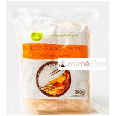 ESPAGUETIS SECOS DE KONJAC 250GR. SIN GLUTEN VEGAN SIN AZUCAR THE KONJAC SHOP