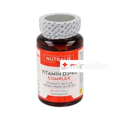 VITAMINA D3+K2 COMPLEX 60CAP. NUTRALIE