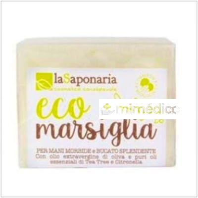 JABON EN PASTILLA ROPA MARSELLA 200GR. LA SAPONARIA