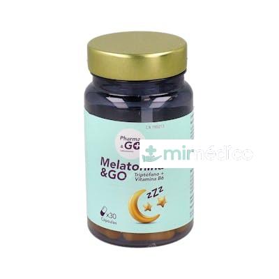 MELATONINA + TRIPTOFANO + VIT. B6 30CAP. PHARMA & GO