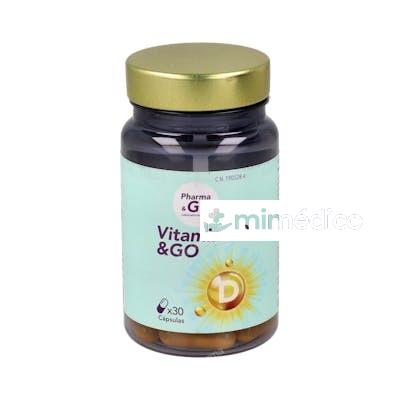 VITAMINA D 30CAP. PHARMA & GO