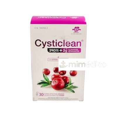 CYSTICLEAN 240MG. D-MANOSA 2G. 30SBRS. CYSTICLEAN