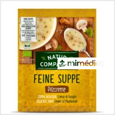 CREMA DE CHAMPIÑONES 12SBRSX40GR. BIO NATUR COMPANIER