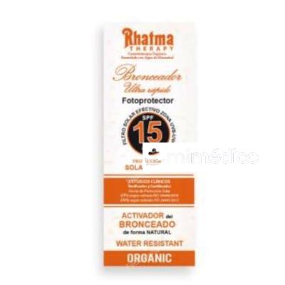 BRONCEADOR ULTRA RAPIDO SPF 15 100ML. RHATMA