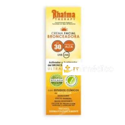 CREMA FACIAL BRONCEADORA SPF30 60ML. RHATMA
