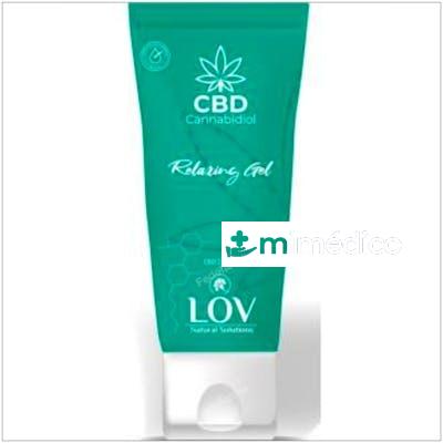 LOV RELAXING GEL CBD 100ML. LOV NATURAL SOLUTIONS