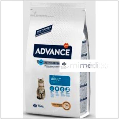 ADVANCE FELINE ADULT POLLO ARROZ 1,5KG.  ADVANCE VETERINARIA