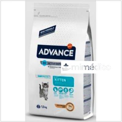 ADVANCE FELINE KITTEN POLLO ARROZ 1,5KG.  ADVANCE VETERINARIA