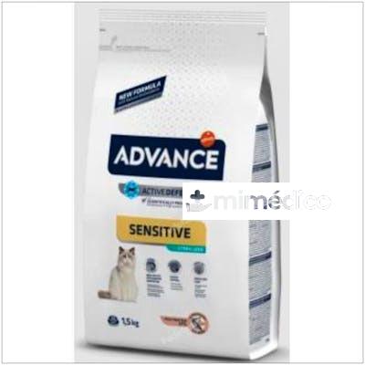ADVANCE FELINE ADULT STERILIZED SENS. 1,5KG.  ADVANCE VETERINARIA