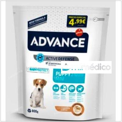 ADVANCE CANINE PUPPY MINI POLLO ARROZ 800GR. ADVANCE VETERINARIA