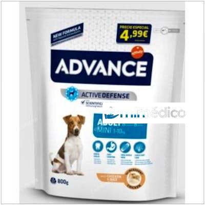ADVANCE CANINE ADULT MINI POLLO ARROZ 800GR. ADVANCE VETERINARIA