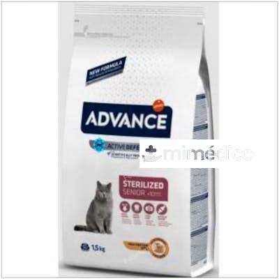 ADVANCE FELINE SENIOR+10 STERIL. POLLO 1,5KG.  ADVANCE VETERINARIA