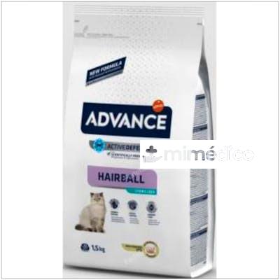 ADVANCE FELINE STERILISED HAIRBALL 1,5KG.  ADVANCE VETERINARIA