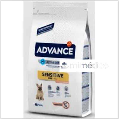 ADVANCE CANINE ADULT SENSIT. MINI SALMON 1,5KG.  ADVANCE VETERINARIA