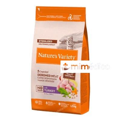 NATURE`S VARIETY FELINE ADULT STERIL PAVO 1,25KG. NATURE`S VARIETY VETERINARIA