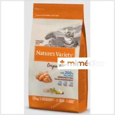 NATURE`S VARIETY FELINE ADULT STER SALMO 1,25KG.  NATURE`S VARIETY VETERINARIA