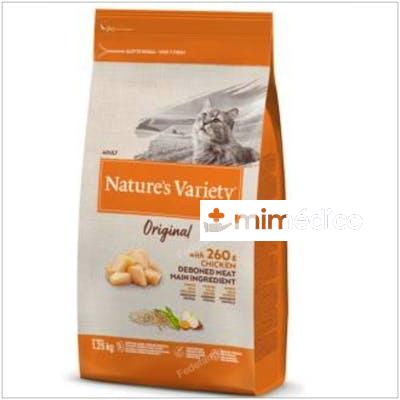 NATURE`S VARIETY FELINE ADULT POLLO 1,25KG.  NATURE`S VARIETY VETERINARIA