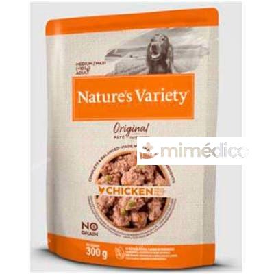 NATURE?S VARIETY CANINE ADULT PATE MD MX POLLO 8X300GR. NATURE S VARIETY VET