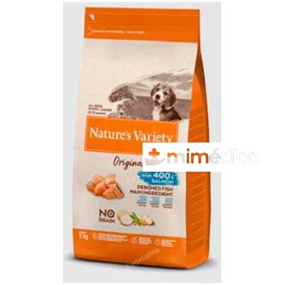 NATUREÂ`S VARIETY CANINE PUPPY SALMON 2KG. NATURE S VARIETY VET