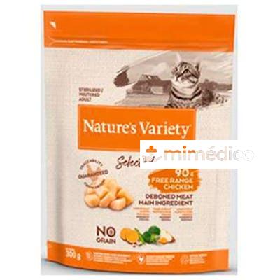 NATURE?S VARIETY FELINE SELECT ADULT POLLO 8X300GR. NATURE S VARIETY VET
