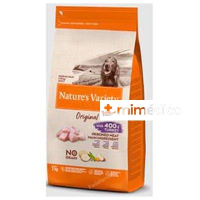 NATUREÂ`S VARIETY CANINE ADULT MD PAVO 2KG. NATURE S VARIETY VET