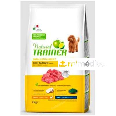 NATURAL TRAINER CANINE ADULT MINI TERNERA 2KG. NATURAL TRAINER VET