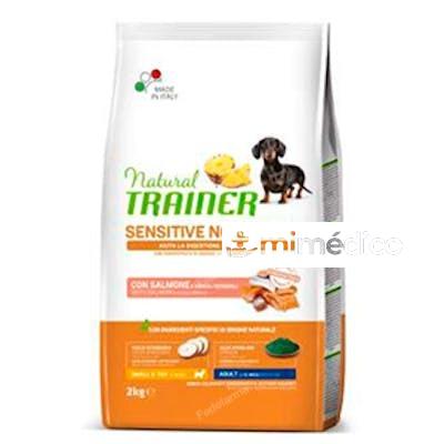 NATURAL TRAINER CANINE ADULT SALMON S/GLUTEN 2KG. NATURAL TRAINER VET