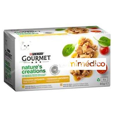 GOURMET NATURE CHICKEN  CAJA 24X85GR. PURINA VETERINARIA