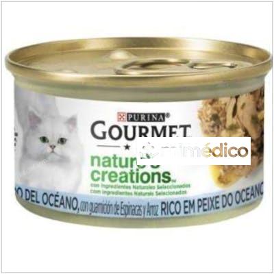 GOURMET NATURE FISH CAJA 24X85GR. PURINA VETERINARIA