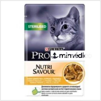 PRO PLAN FELINE STERILISED POLLO 26X85GR. PURINA VETERINARIA