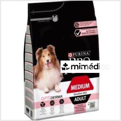 PRO PLAN CANINE ADULT DERMA MEDIUM 3KG. PURINA VETERINARIA