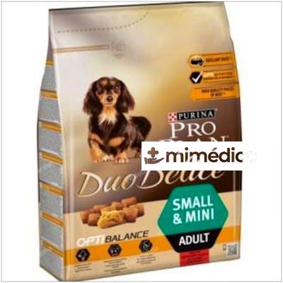 PRO PLAN CANINE ADULT DUODELICE SMALL BUEY 2,5KG.  PURINA VETERINARIA