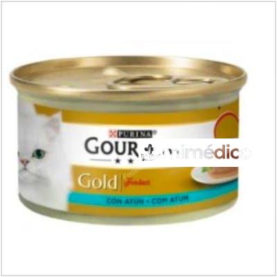 GOURMET GOLD FONDANT ATUN CAJA 24X85GR. PURINA VETERINARIA