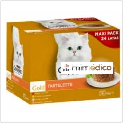 GOURMET GOLD TARTALETTE 24X85GR. PURINA VETERINARIA