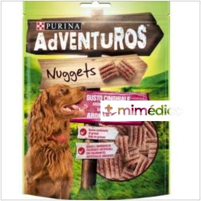 ADVENTUROS CANINE NUGGETS JABALI SALVAJE 6X90GR. PURINA VETERINARIA