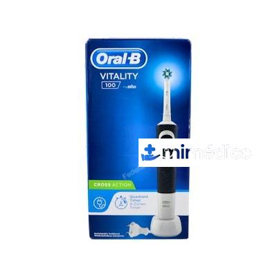 CEPILLO RECARGABLE VITALITY CROSS ACTION NEGRO ORAL B