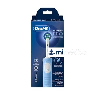 CEPILLO RECARGABLE VITALITY CROSS ACTION AZUL ORAL B